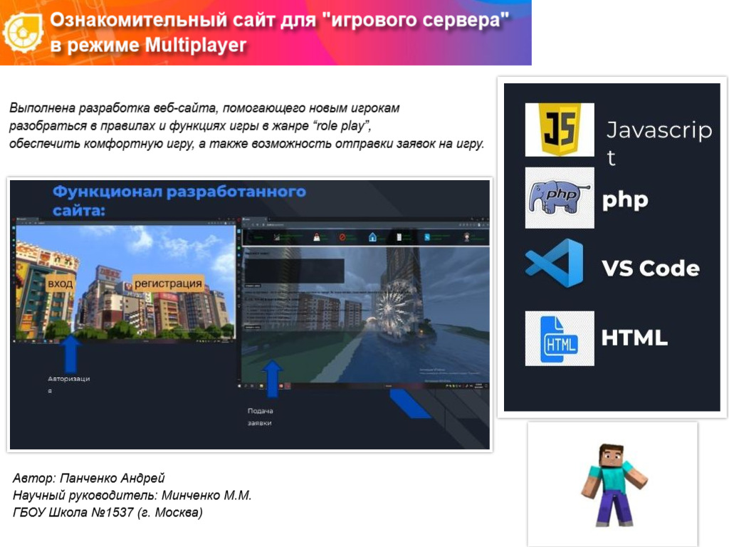 ОЗНАКОМИТЕЛЬНЫЙ САЙТ ДЛЯ 